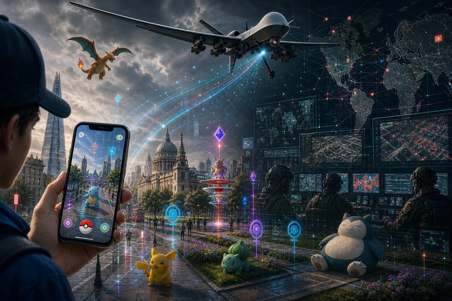 Pokémon Go Scanned the Streets - Data Went to US Military Drones